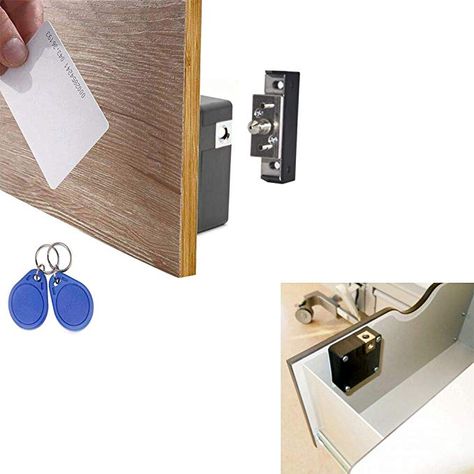 Entry Office, Diy Lock, Hidden Cabinet, File Cabinet Desk, Cabinet Lock, Wooden Drawer, Digital Lock, Cabinet Locks, Wooden Cabinet