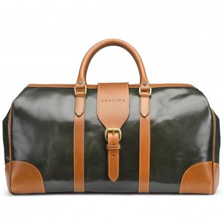 Tusting - Harrold Chellington Leather Holdall Leather Holdall, Mens Luggage, Heritage Fashion, Business Bag, Leather Briefcase, Well Dressed Men, Tailored Pants, Deep Green, Shoe Care