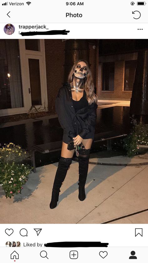 Halloween Costumes Women Skeleton, Halloween Costumes Skeleton Women, Women’s Skeleton Costume, Costume With Tattoos, Female Skeleton Costume, Skelton Outfits, Skull Costume Women Outfit, Skeleton Dress Costume, Skeleton Womens Costume