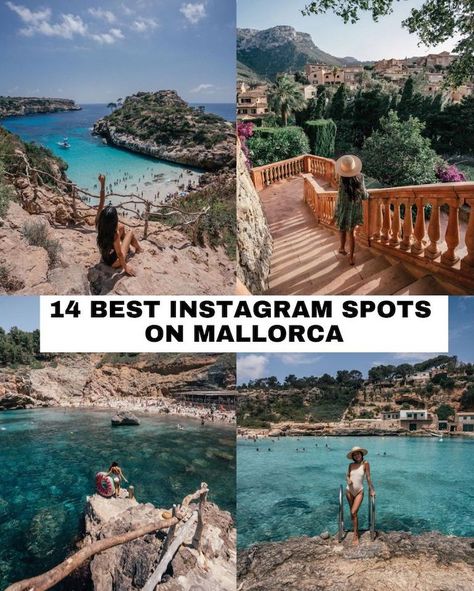 Mallorca Instagram Spots: A Complete Guide Mallorca Beaches, Mallorca Island, Spain Aesthetic, Spain Travel Guide, Spain Vacation, Spain Trip, Beach Inspo, Honey Moon, Mallorca Spain