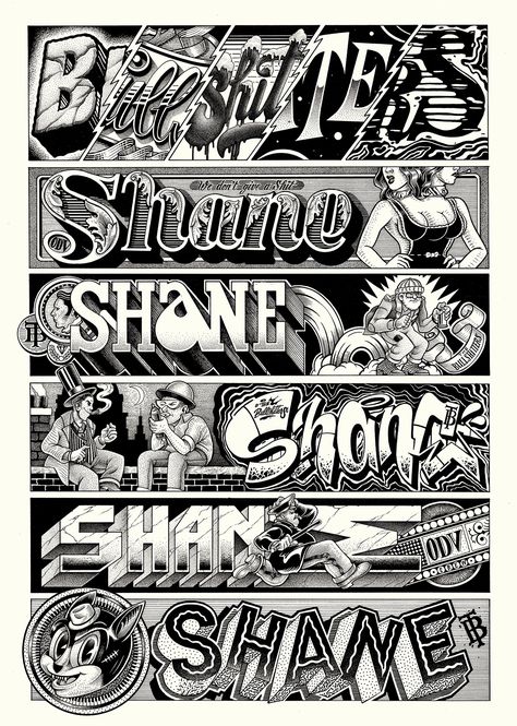 FIFTY SHANE OF GREY on Behance Care Bear Tattoos, Calligraphy Wallpaper, Cityscape Drawing, Calligraphy Signs, Lettering Alphabet Fonts, Creative Lettering, Name Wallpaper, Graphic Tshirt Design, Graffiti Drawing