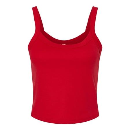 Women Micro Rib Spaghetti Strap Tank Top Features 5.4 oz/Yard Sq, 52/48 airlume combed and ring-spun cotton/polyester, 32 singles Athletic Heather is 90/10 airlume combed and ring-spun cotton/polyester Fitted, Side seams Tear away labelSpecifications Color: Solid Red Blend Size: Extra Small Capacity: 5.4 oz Yard/Square Material: 52% Airlume Combed & Ring-Spun Cotton & 48% Polyester Gender: Women Style ID: 11552 Style Name: 64000B Weight: 0.21 lbs - SKU: SSCV95330 Size: XS.  Color: Multicolor.  G Neon Outfits, Summer 2025, Solid Tank Tops, Strap Tank Top, Spaghetti Strap Tank Top, Red Tank Tops, Red Tank, Solid Red, New Wardrobe