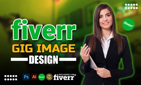 I will design creative fiverr gig image, gig thumbnail Fiverr Gig Images Design, Magazine Website Design, Like Youtube, Magazine Website, Fiverr Gigs, Thumbnail Design, Visual Branding, Thumbnail Image, Business Promotion