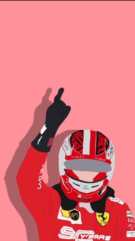 F1 Pop Art, Charles Leclerc Illustration, Charles Leclerc Painting, F1 Painting Easy, Formula 1 Fan Art, Charles Leclerc Drawing, Formula 1 Drawing, F1 Illustration, F1 Drawing