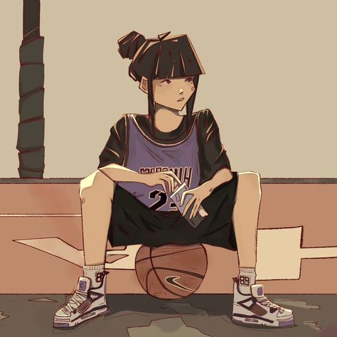 #art #anime #manga #basketball Female Basketball Aesthetic, Basketball Animation, Anime Basket, Biker Photography, Basketball Anime, Basket Anime, Basketball Art, Basketball Ball, Alpha Female