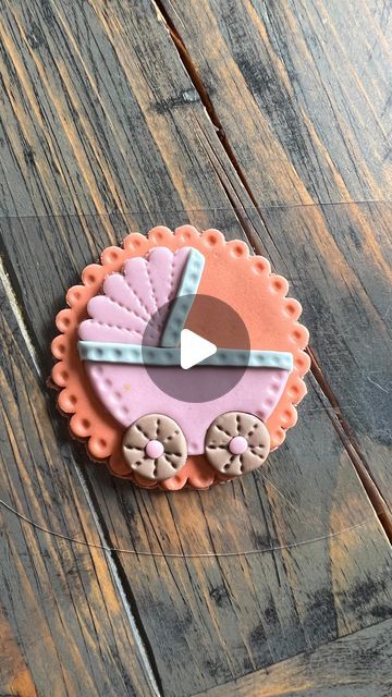 Fondant Tutorial, Simple Baby Shower, Baby Shower Cupcakes, Fondant Cake, Gum Paste, Baby Shower Cakes, Cake Art, Simple Decor, Super Simple