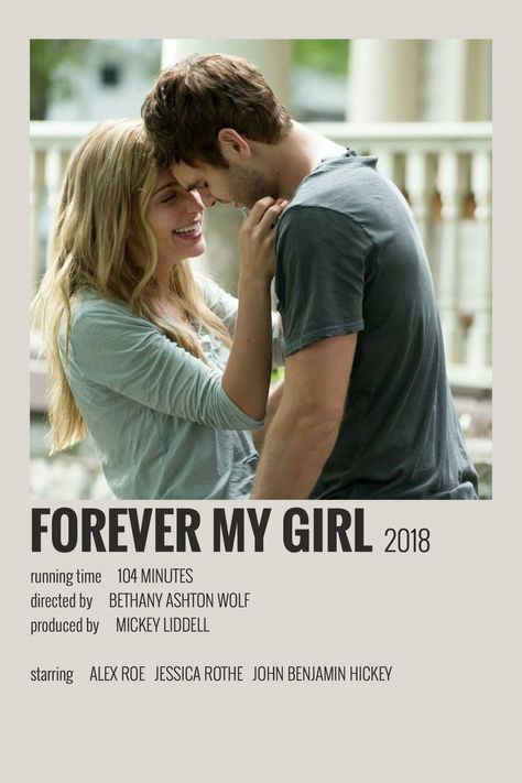 Romance Movies Polaroid Poster, The Best Romantic Movies, Forever My Girl Movie, Romance Movie Poster, Romcom Movies, Romance Movie, Movies To Watch Teenagers, Movie Hacks, Forever My Girl