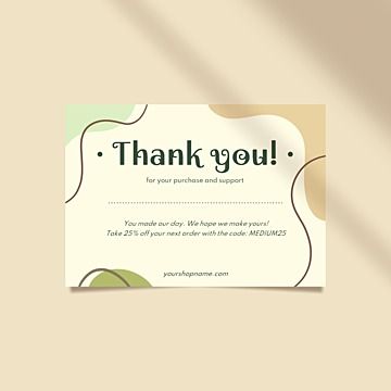 Thank You Card Examples, Lettering Poster, Farewell Cards, Thank You Card Design, Happy Cards, Thank You Letter, Thanks Card, Making Greeting Cards, Calligraphy Design