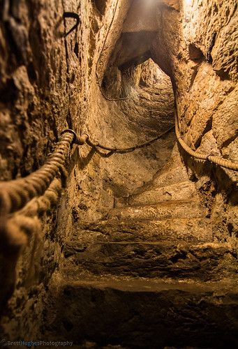 Dungeon Staircase, Underground Castle, Castle Stairs, Chirk Castle, Wrexham Wales, Hyrule Castle, Chateau Medieval, Medieval Village, Castles Interior