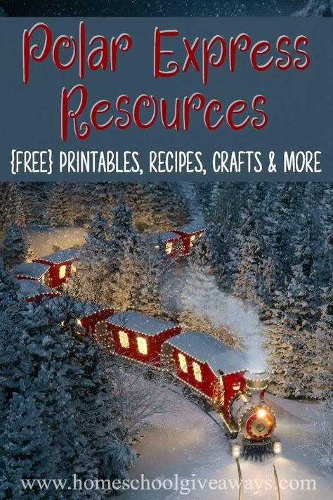 Polar Express Meal Ideas, Polar Express Stem Activities, Polar Express Kindergarten Activities, Polar Express Day Preschool, Polar Express Dinner, Polar Express Office Decorations, Polar Express Printables, Polar Express Door Decorations, The Polar Express Activities