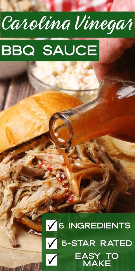 North Carolina Bbq Sauce Recipe, Pulled Pork Barbeque Sauce, North Carolina Barbeque Pork, Homemade Tangy Bbq Sauce, Smithfield Bbq Sauce Recipe, Tangy Spicy Bbq Sauce, Barbaque Sauces Recipes Easy, Clear Bbq Sauce Recipe, North Carolina Bbq Sauce Vinegar Pulled Pork Recipes