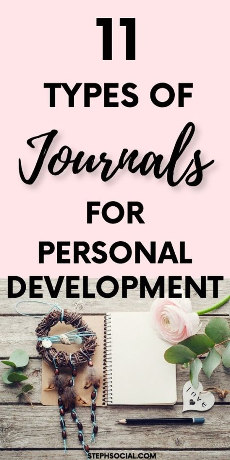 types of journals Types Of Journals To Keep, Journals To Keep, Creative Journal Ideas, Improvement Journal, Prompts For Self Discovery, Start A Journal, Empty Notebook, Classic Journal, Ideas Journal