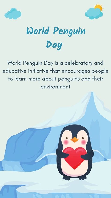 The annual celebration for penguins has come. Let's celebrate the penguins! It's Penguin's Awareness Day. #penguin #penguins #penguinsofinstagram #wildlife #travel #animals #cute #savewildlife #penguinlife #penguinlover #worldpenguinday #babypenguin #clubpenguinmemes #penguinparade #kingpenguin #penguinisland #emperorpenguin #ilovepenguins #mypenguin #penguinfamily #penguinawarenessday #littlepenguin #africanpenguins #penguinmagic #cutepenguin #penguinselfie #lovepenguins World Penguin Day, Club Penguin Memes, Penguin Awareness Day, Penguin Day, Penguin Parade, Save Wildlife, King Penguin, Wildlife Travel, The Penguins