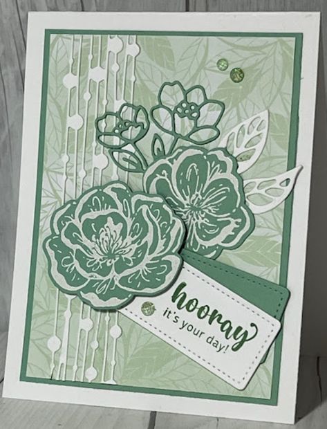 Irresistible Blooms, Stampin Up Birthday Cards, Tool Tips, Theme Nature, Birthday Cards For Women, Special Flowers, Embossed Cards, Stamping Up Cards, Card Making Techniques