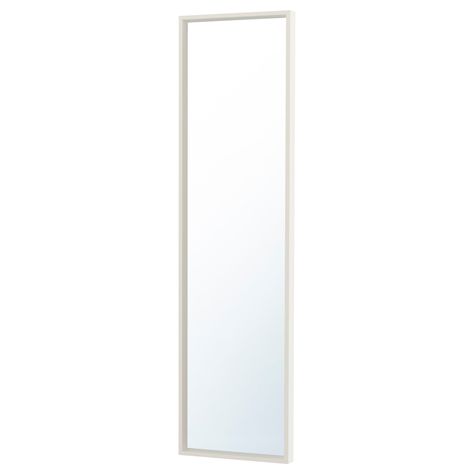 NISSEDAL Mirror - white - IKEA Nissedal Mirror, Ikea Nissedal, Ikea Bathroom Mirror, Hovet Mirror, Ikea Chest Of Drawers, Ikea Mirror, Ikea Bathroom, Ikea Bedroom, Bedroom White