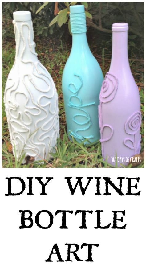 Recycled Wine Bottle Art, Recycler Diy, Diy Wine Bottle, Wine Bottle Project, Wedding Ideas On A Budget, Recycled Wine Bottles, Bottle Centerpieces, Recycled Wine Bottle, Recycled Art Projects