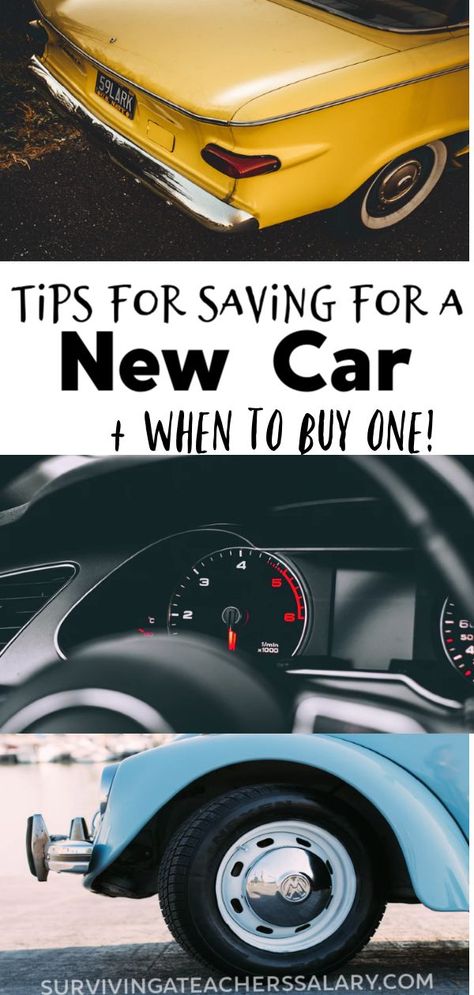 Tips for Saving for a New Car + Knowing WHEN to buy one! Whether you're in the market for a new vehicle or a new to you vehicle, buying a new car can be stressful on your budget! These tips for saving for a new car will make your finances less strained and you'll be better suited to make the best choice. #auto #automotive #savings #finances #budget #money #shopping #deal Best Car Brands, Saving Up For A Car, Buying Used Car, Saving For A Car, Talking Tips, School Moodboard, Buying A New Car, Best Family Cars, Budget Money