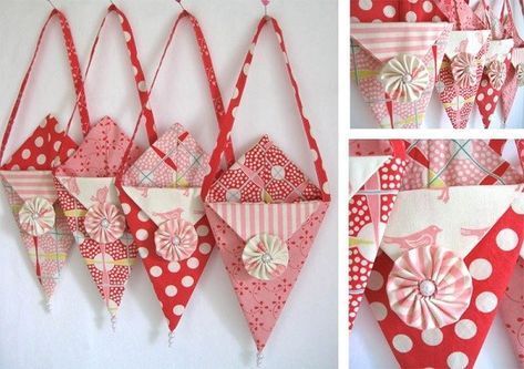 27 Free Valentine's Day Patterns & Projects to Sew and Quilt - Jacquelynne Steves Valentine Sewing, Valentine Stuff, Happy Heart Day, Valentine Craft, Valentine's Ideas, Valentines Day Crafts, Be Mine Valentine, Valentine Projects, Hearts Valentines