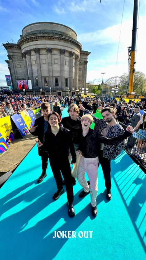 Joker Out Band, Nf Artist, Joker Insane, Joker Out Bojan, Turquoise Carpet, Kristian Kostov, Jan Peteh, On Jo, Eurovision 2023