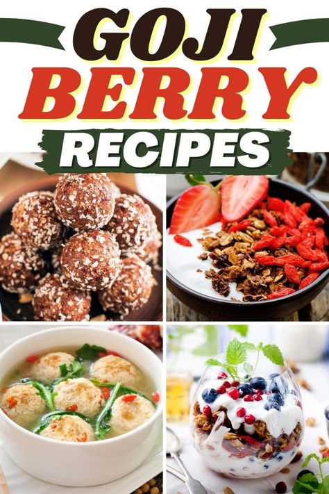 Goji Berry Jam, Dried Goji Berry Recipes, Goji Berries Recipes, Berry Recipes Healthy, Gogi Berries, Goji Berry Recipes, Dried Goji Berries, Yummy Kitchen, Berry Recipes