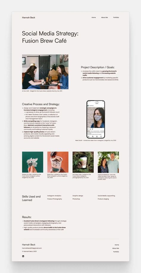 21 Social Media Portfolio Examples & The Guide to Build Yours Tips Social Media Design, Portfolio Design Marketing, Social Media Marketing Portfolio Example, Social Media Specialist Portfolio, Brand Strategist Portfolio, Social Media Case Study, Digital Marketing Portfolio Examples, Social Media Design Portfolio, Social Media Manager Portfolio Example