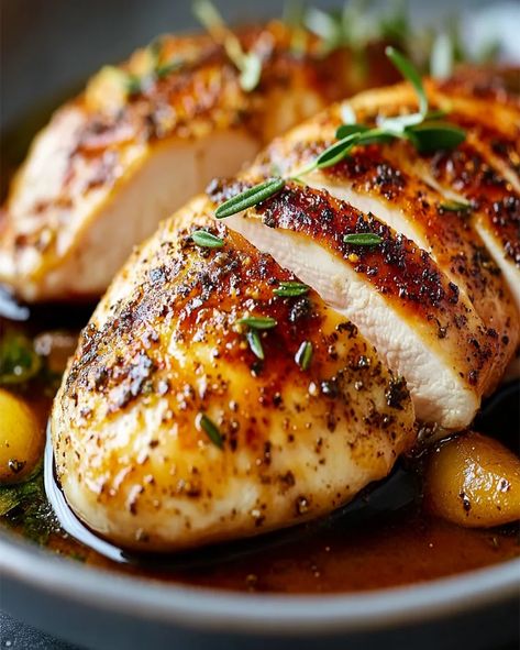 Pan-Seared Chicken Breast Recipe | Juicy & Quick Dinner Pan Seared Chicken Breast Recipes, Pan Roasted Chicken Breast, Pan Cooked Chicken, Stove Top Chicken Breast, Pan Chicken Breast, Boneless Skinless Chicken Breast Recipes, Skinless Chicken Breast Recipes, Pan Fried Chicken Breast, Pan Seared Chicken Breast