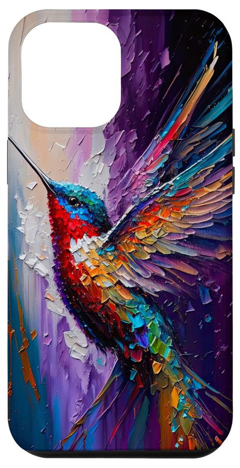 PRICES MAY VARY. Do you love oil paintings and wildlife birds? Than you must buy this artistic oil paintings Hummingbird Design. Two-part protective case made from a premium scratch-resistant polycarbonate shell and shock absorbent TPU liner protects against drops Printed in the USA Easy installation Nature Watercolor Art, Hummingbird Design, Banquet Ideas, Bird Watercolor Paintings, Bird Watercolor, Love Oil, Colorful Paintings Acrylic, Colorful Oil Painting, Girl Drawing Sketches