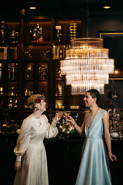 Looking for a nontraditional wedding venue? We started thinking outside the box and put together these unique and unusual ideas for wedding venues, plus tips on how you can find them. Breathtaking Dresses, Seattle Wedding Venues, Wedding Ceremony Script, Elopement Shoot, Eclectic Wedding, Offbeat Bride, Science Themes, Nontraditional Wedding, Wedding Officiant