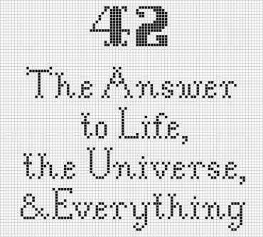 Crossed Stitch, Geeky Cross Stitch, Everything Cross Stitch, Geek Cross Stitch, Stitching Projects, Nerd Crafts, Cross Stitch Quotes, Hitchhikers Guide To The Galaxy, Subversive Cross Stitch