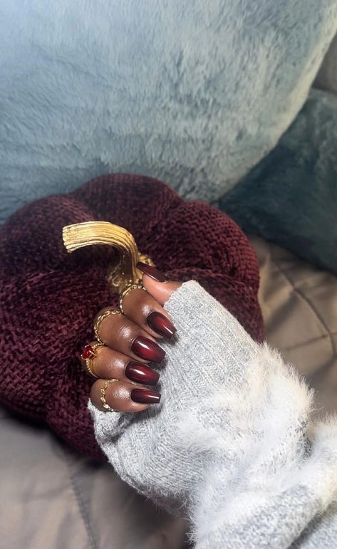 Vampy Aura Nails:nail Artist. Hand-painted Press-on Gel Nails. Square. Short. Medium.aura Red and Black Design Nails.fall Autumn Nail Sets - Etsy Black Design Nails, Gel Nails Square, Nails Square Short, Nails Fall Autumn, Aura Red, Aura Nails, Autumn Nail, Nails Square, Nail Sets