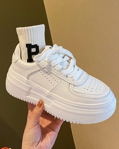 Link in bio 2023 New U Leather Women's White Casual Woman Vulcanize Sneakers Breathable Sport Walking Running Platform Flats Shoes Original price: PKR 13632.47 Now price: PKR 6007.77 #sale #sneakers #shoes #aliexpress #shopping #onlineshopping #viral Casual Shoes Women Sneakers, Platform Flats, Brand Clothes, Lace Up Wedges, White Leather Sneakers, Breathable Sneakers, Casual Sport Shoes, Flats Shoes, Shoes White