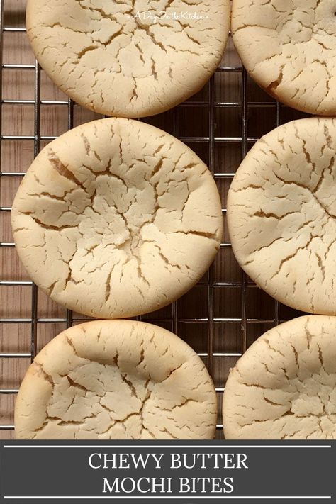 Mochi Cookie Recipe, Mochi Cookies, Butter Mochi, Mochi Recipe, Dessert Recipies, Sans Gluten Sans Lactose, Wheat Free Recipes, Gluten Free Sweets, Asian Desserts