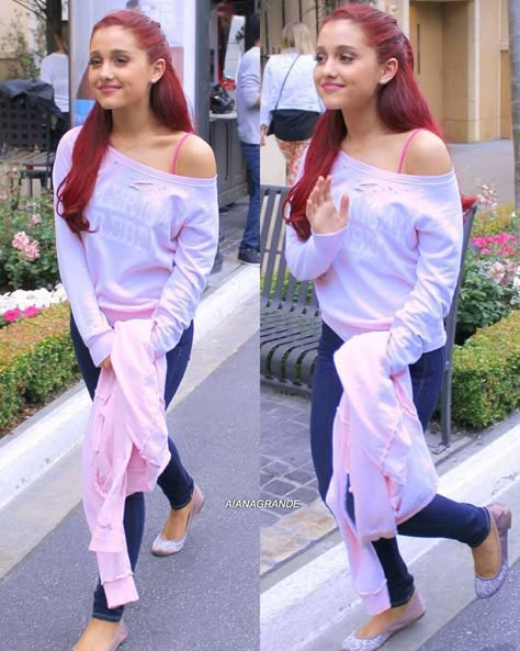 Cat Valentine Aesthetic Outfits, Cat Valentine Hairstyles, Cat Valentine Style, Cat Valentine Inspired Outfits, Victorious Behind The Scenes, Cat Valentine Outfits Victorious, Cat Valentine Pfp, Victorious Cat Valentine, Cat Valentine Aesthetic