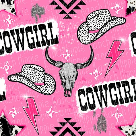 Cowgirl seamless pattern **This design is a digital download ONLY** Design can be used for both personal and commercial use. This pattern can be used to make clothes, blankets, tumblers, etc. Wallpaper Backgrounds Cowgirl, Western Pink Wallpaper, Cowgirl Pattern Wallpaper, Cosmic Cowgirl Wallpaper, Cute Western Backgrounds, Western Backgrounds, Cowgirl Wallpaper, Cowboy Wallpaper, Desert Cowgirl