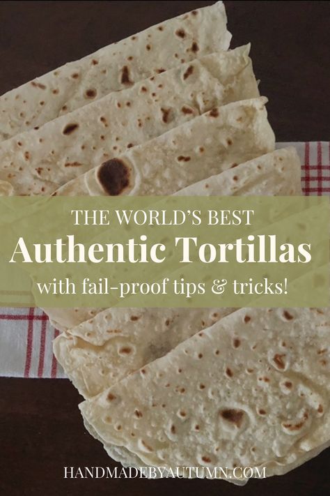 Learn my secret to cooking the perfect soft, moist and fluffy tortillas. This recipe uses simple ingredients that will leave you with one fresh and tasty taco shell. PLUS, you will find step-by-step instructions and fail proof tips and tricks (which means you can't mess these tortillas up). Come and check it out! How To Make Soft Taco Shells, Tacos Shells Homemade, Diy Taco Shells, Homemade Soft Taco Shells, Tortilla Shells Recipes, Burrito Shell Recipes, Homemade Taco Shells From Scratch, Homemade Tortilla Shells, Tortia Shell Recipes