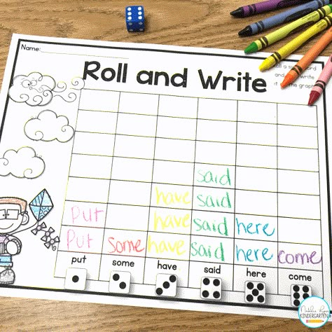 Word Recognition Activities Kindergarten, Sight Word A Activities, Sight Word Board, Sight Word Writing Practice Kindergarten, Ways To Practice Sight Words, Site Word Games Kindergarten, Sight Word First Grade, Sight Word Centers Kindergarten Free, Writing Sight Words Activities