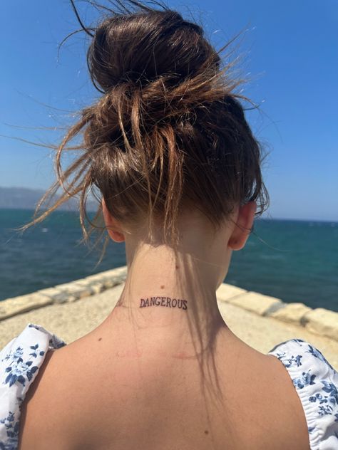 Tattoo ideas baddie aestethic neck tattoo Baddie Tats Neck, Baddie Aestethic, Tattoo Ideas Baddie, Baddie Tats, Hand And Finger Tattoos, Neck Tattoos Women, Neck Tattoos, Tattoos Women, New Tattoo