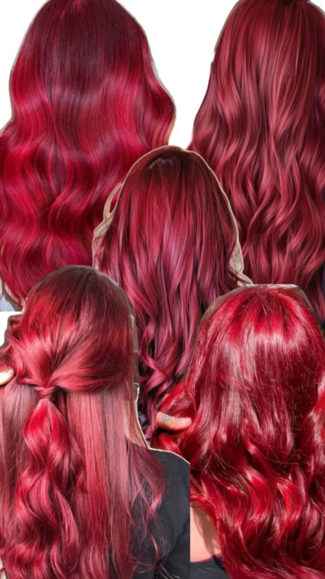 Red Hair Inspo, Girls With Red Hair, Hair Color For Black Hair, Pink Hair, Hair Looks, Redheads, New Hair, Dyed Hair, Hair Inspo