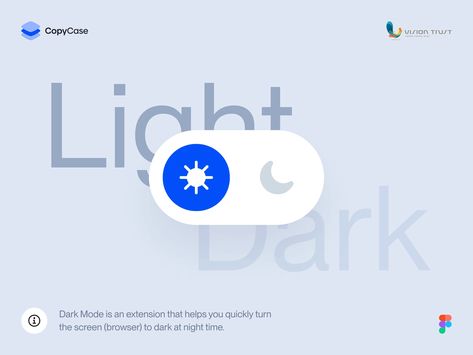 CopyCase - Dark Mode Switch 🌞🌜 Switch Ui, Slider Ui, Touchscreen Design, Product Design Process, Search Ui, Ux Design Mobile, Interactive Web Design, App Screenshots, Powerpoint Lesson