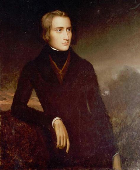 Franz Liszt aged 23 Geneva,1835 by Jean-Gabriel Scheffer Franz Liszt, Classical Music Composers, Famous Composers, Frédéric Chopin, Foreign Words, Best Piano, The Countess, Musical Art, Music Composers