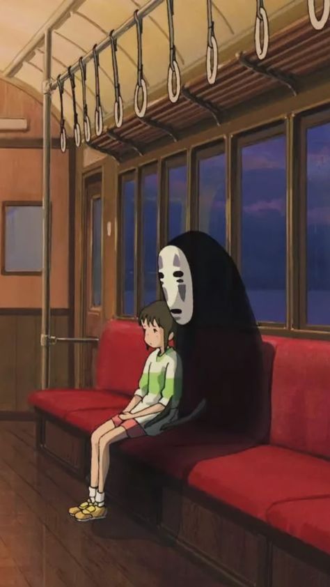 Gibhli Art, Hayao Miyazaki Aesthetic, Ghibli Pfp, Haku And Chihiro, Studio Ghilbi, Studio Ghibli Characters, Sweet Drawings, Ghibli Artwork, Have Courage And Be Kind