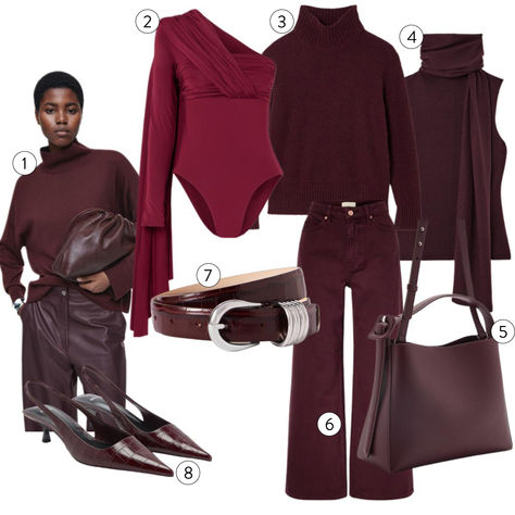 Fall 2024 Trend: Colors Burgundy With Brown Outfit, Burgundy And Brown Outfit, Style Inspiration Street, Burgundy And Brown, Chic Style Inspiration, Effortless Chic Style, Street Style Fall Outfits, Image Consultant, Ageless Style