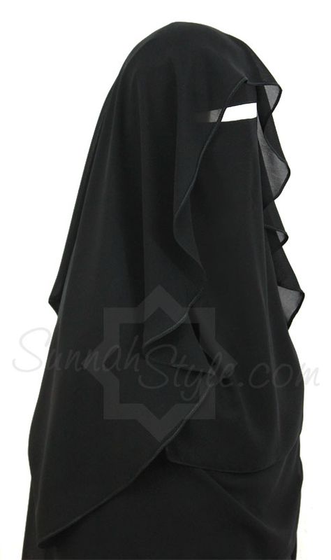 Tie Back Butterfly Niqab (Black) by Sunnah Style - www.sunnahstyle.com Butterfly Niqab, Naqab Design Muslim, Veiled Lady, Islamic Wear, Muslimah Style, Abaya Design, Frock Style, Niqab Fashion, Muslim Outfits Casual