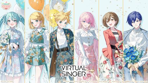 Miku Friends, Miku And Friends, Sing Street, I Pledge Allegiance, Colourful Stage, Anniversary Art, Thanksgiving Art, Most Beautiful Words, Hatsune Miku Colorful Stage