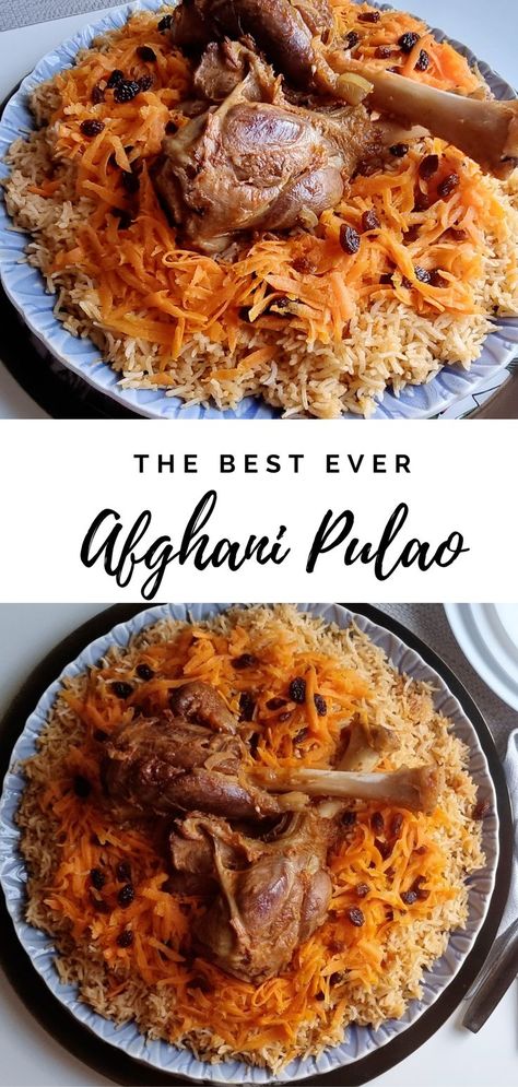 Lamb Pilau Rice, Middle Eastern Lamb Shanks, Afghani Rice Recipes, Afghan Rice Recipe, Arabic Rice Recipes, Persian Meals, Afghani Rice, Afghani Cuisine, Afghani Recipes