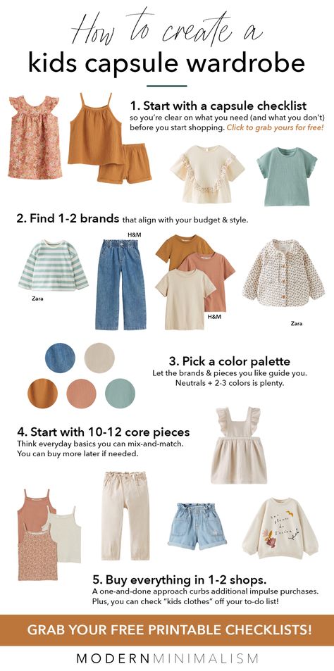 The Capsule Wardrobe, Toddler Girl Summer Capsule Wardrobe, Girls Summer Capsule Wardrobe, Toddler Girl Fall Capsule Wardrobe, Kids Winter Capsule Wardrobe, Toddler Capsule Wardrobe Girl, Spring Baby Girl Outfits, Baby Girl Capsule Wardrobe, Minimalist Kids Clothes