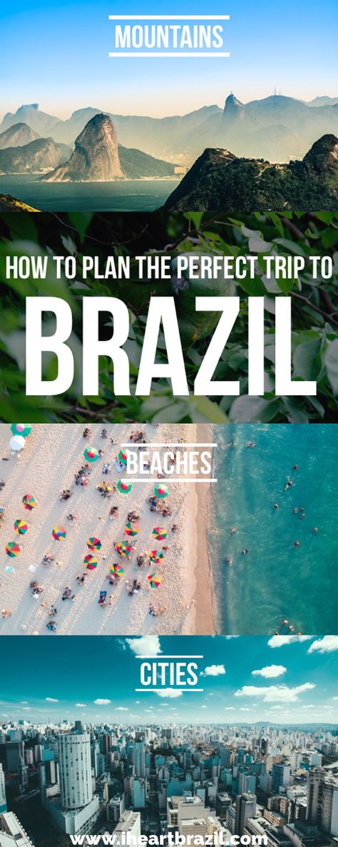 Learn how to plan the perfect trip to Brazil as written by a local.  Here we talk about everything you need to consider before you travel to Brazil. Simple and straightforward checklist. Read more! | planning a trip to Brazil | traveling to Brazil | Brazil travel tips | things to do in Brazil #brazil #iheartbrazil Travel To Brazil, Brazil Travel Guide, Trip To Brazil, Brazil Vacation, Brazil Beaches, Visit Brazil, South America Destinations, Brazil Travel, Plan A Trip