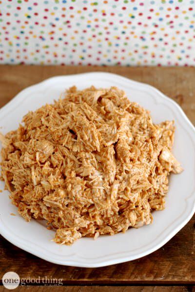 Cafe Rio Chicken Copycat Cafe Rio Chicken, Copycat Cafe Rio, Cafe Rio Chicken, Cafe Rio, Zesty Italian Dressing, Freezer Friendly Meals, One Good Thing By Jillee, High Protein Low Carb Recipes, Crock Pot Cooking