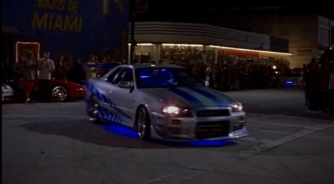 Brians Nissan Skyline, Brian O Conner, Car Banner, Nissan Skyline, Fast And Furious, Nissan, Collage, Pins, Quick Saves