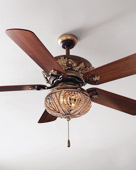 Elegant Ceiling Fan, Ceiling Fan Makeover, Traditional Ceiling Fans, Ceiling Fan Bedroom, Bronze Ceiling Fan, Ceiling Fan Light Kit, Bedroom Ceiling, Ceiling Fan Chandelier, The Ceiling